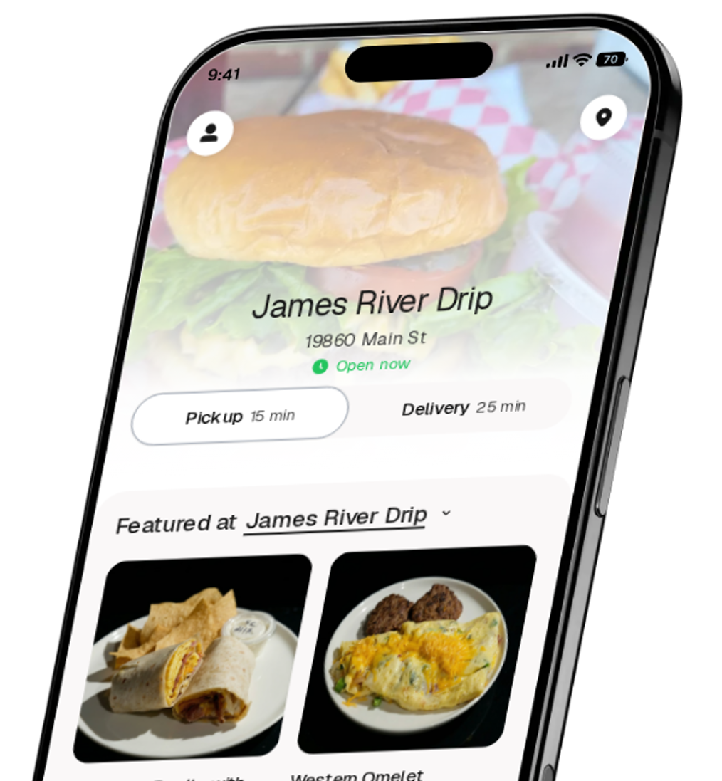 James River Drip app preview