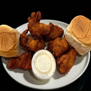 Spicy Wings and a Roll